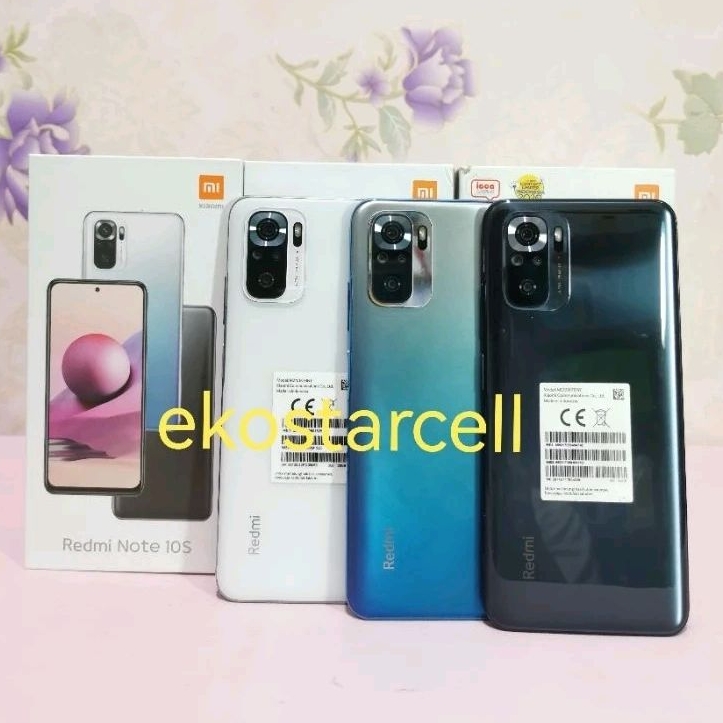 XIAOMI REDMI NOTE 10S 6/64GB & 6/128GB & 8/128GB SECOND FULLSET