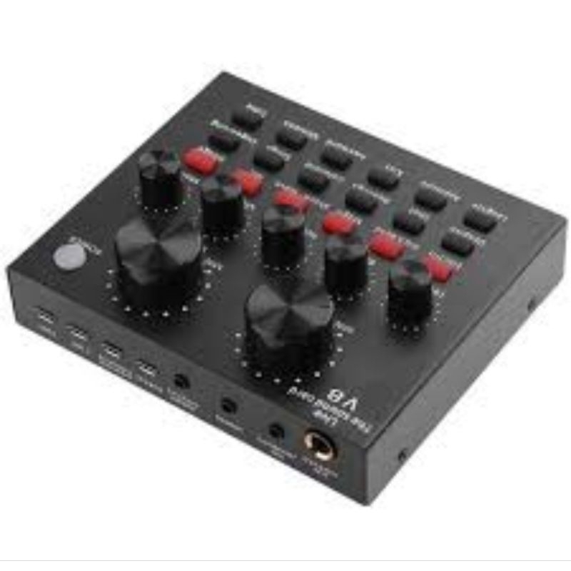 mixer soundcard v8