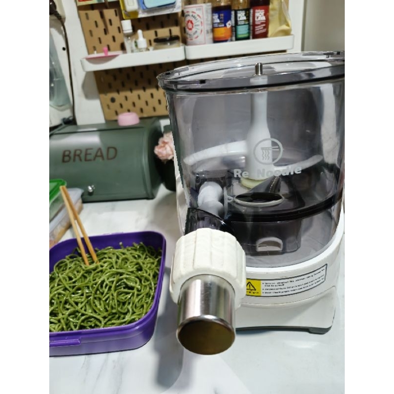 re noddle alat mesin mie otomatis preloved  rbshop original