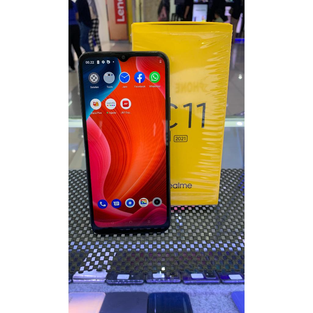 REALME C11 2/32GB SECOND SEKEN BEKAS RAM 2 INTERNAL 32