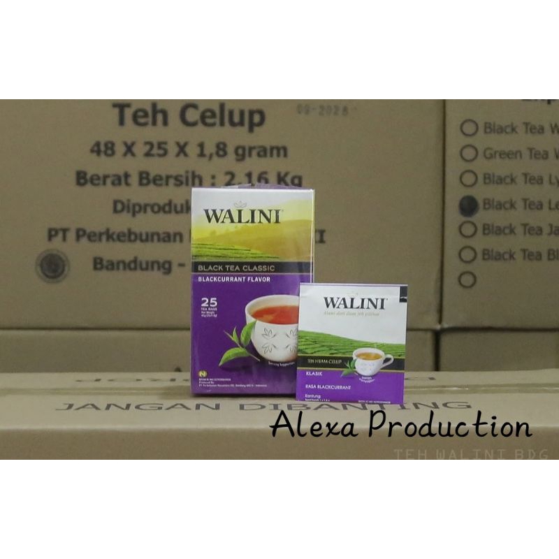 

Teh walini kemasan amplop isi 25pcs asli Bandung