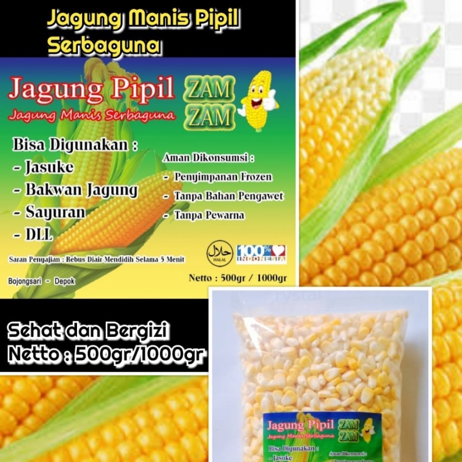 

Jagung Pipil Manis Jasuke 1 Kg