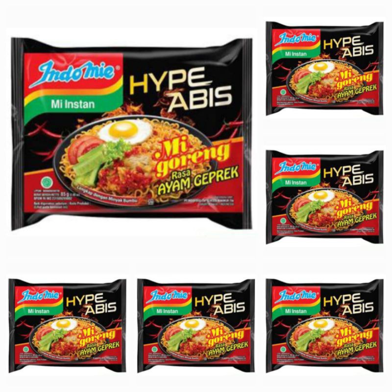 

Indomie Mi Instan Mi Goreng Rasa Ayam Geprek 85 Gr