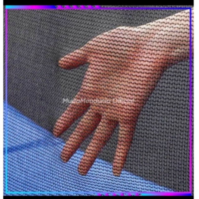Paranet nylon 85% lebar 3 meter shading net murah warna hitam