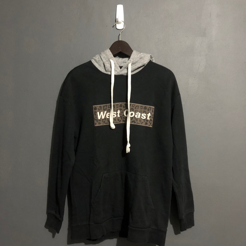 Sweater Hoodie Bershka West Coast Original