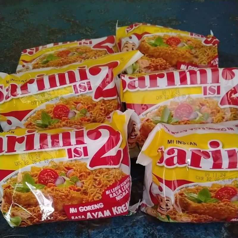 

sarimi goreng isi 2 kremes x 5 pcs