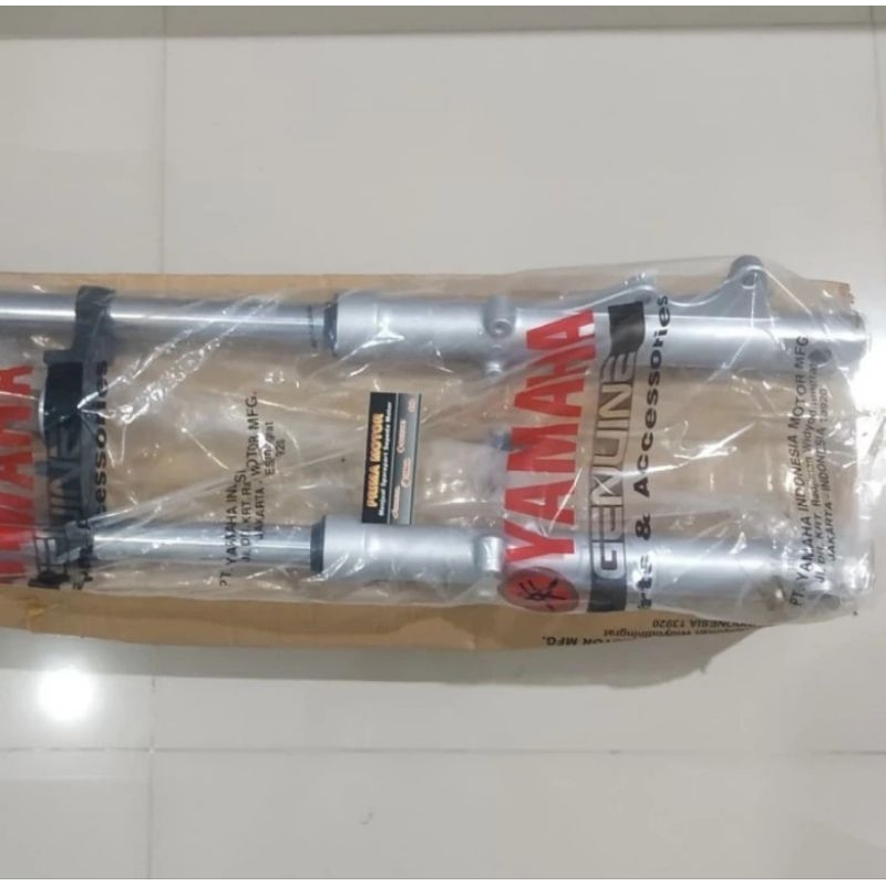 SHOCK DEPAN RX KING KOMPLIT SEGITIGA TABUNG SHOCK DEPAN ORI YAMAHA NOS