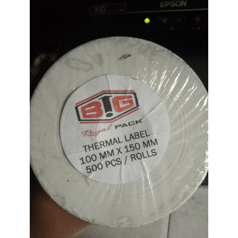 

Ay00! Thermal Label 100 x 150 mm Isi 500 Pcs 1 Roll