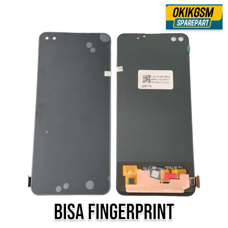 ( LCD OPPO RENO ) LCD TOUCHSREEN OPPO RENO 4 / RENO 4F / 4 LITE ORI BISA FINGERPRINT PRESISI DIPASAN