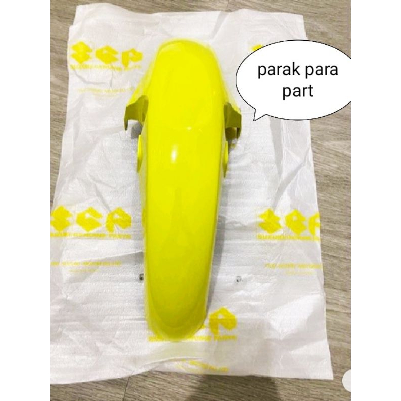 Spakbor/Slebor Depan Suzuki Satria FU 150 CBU Thailand warna Kuning