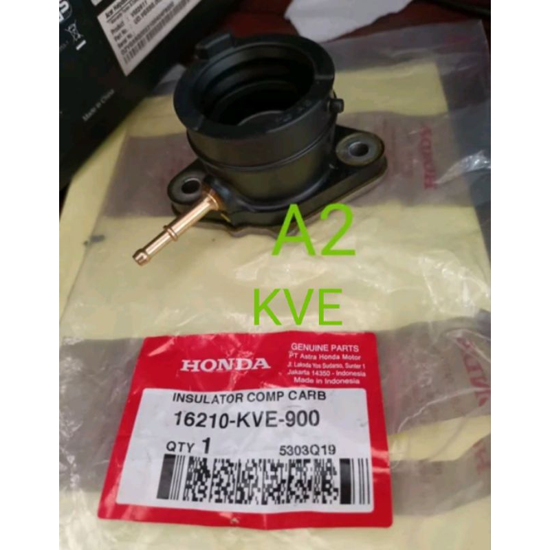 manifold manipol inusulator intek megapro new mono shock crf 150 ori 16210 kve 900