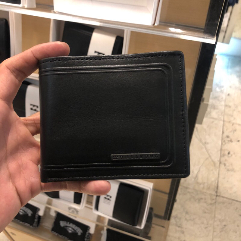 dompet pria billabong original scope 2 in 1 wallet blak