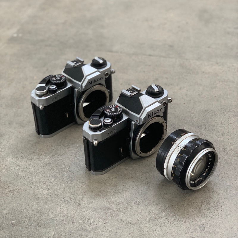 Kamera Analog Nikon FM2 + Nikkor S Kogaku 50mm f1.4