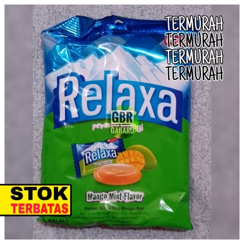 

(TERMURAH - GBR) Permen Relaxa isi 50 bungkus