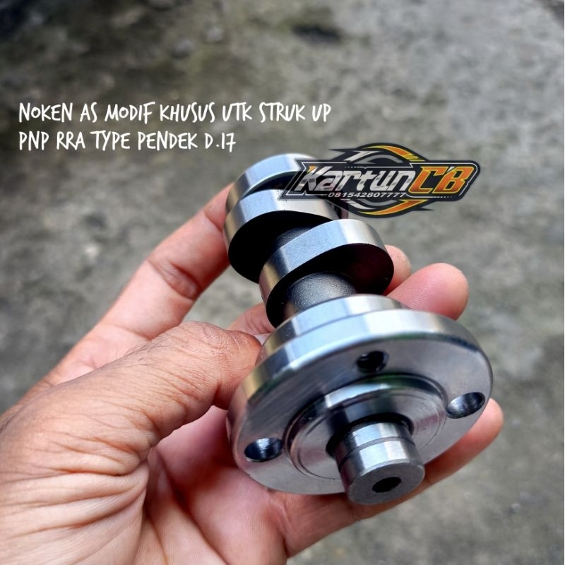 Noken as tiger racing XGP lift 9.14 s/d 9,8 dan mentah ready jg sett temlar RRA type BRT d.17 XGP ra