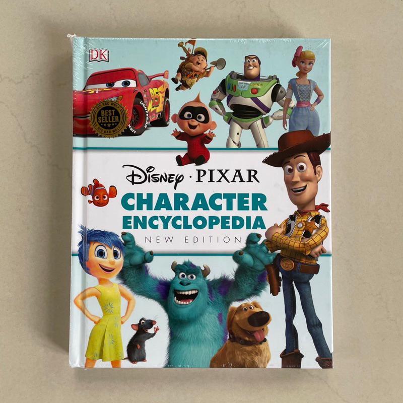 Buku ORI | DK Disney Pixar Character Encyclopedia New Edition | Import Book