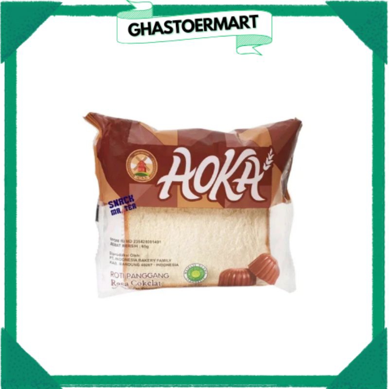 

GHASTOERMART | Roti Aoka Panggang Rasa Cokelat