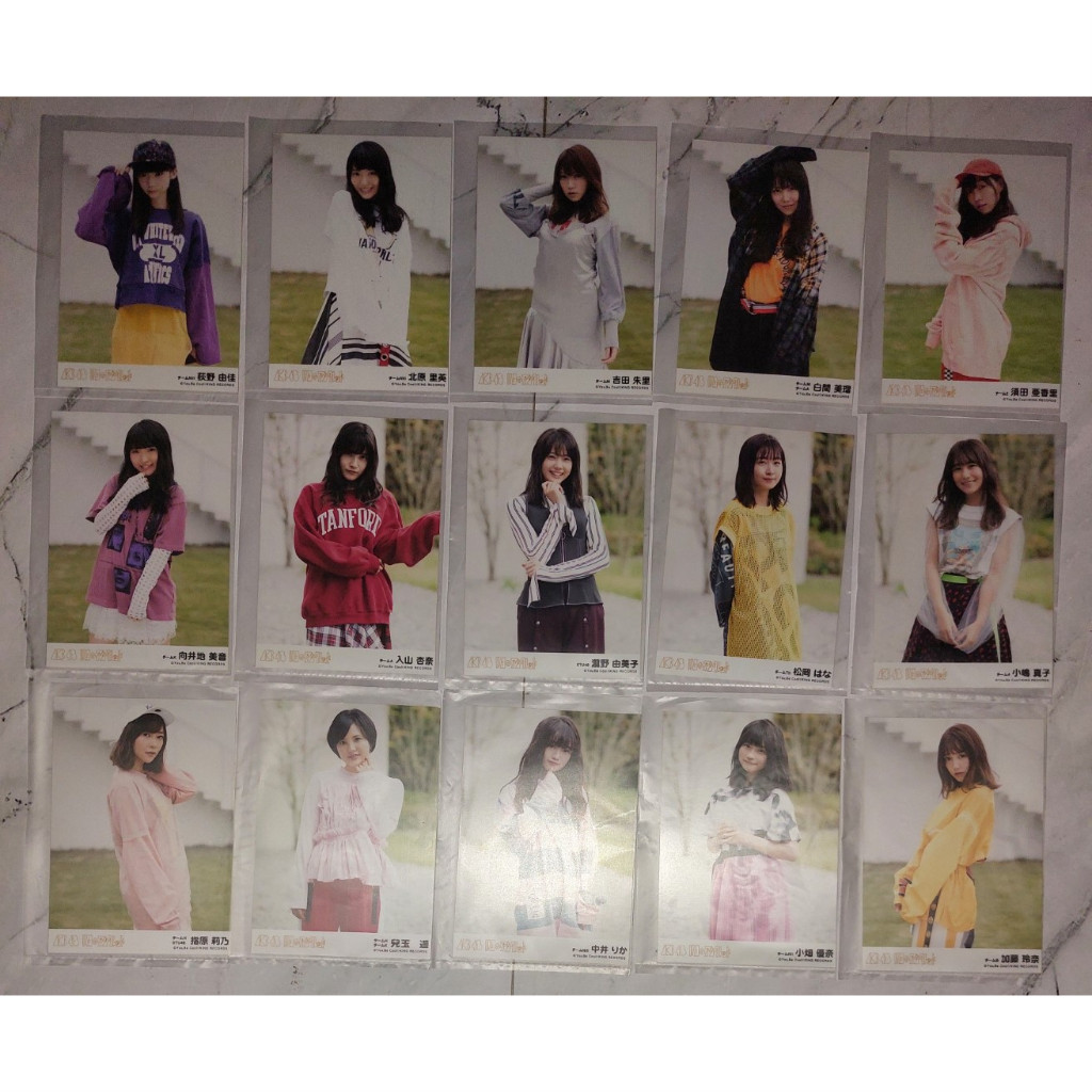 Photopack AKB48 SKE48 NMB48 HKT48 NGT48 STU48 11gatsu no Anklet Senbatsu