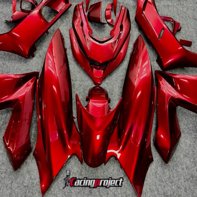 Cat candy red custom PU