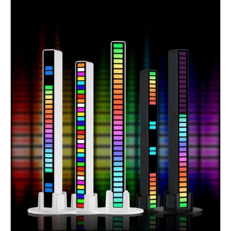 LAMPU LED RGB MUSIK SPEKTRUM LAMPU LED SENSOR SUARA LAMPU RGB HARGA PER 1 PCS
