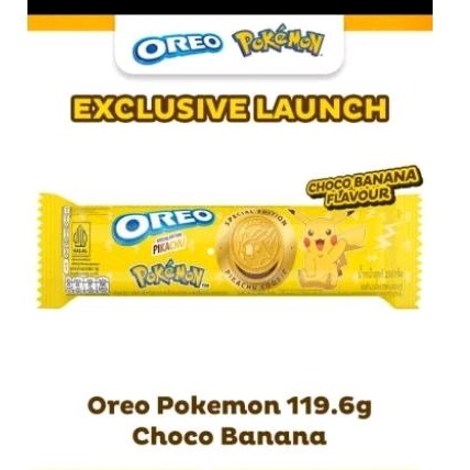 

BISKUIT OREO CHOCOLATE PISANG 118GR edisi POKEMON