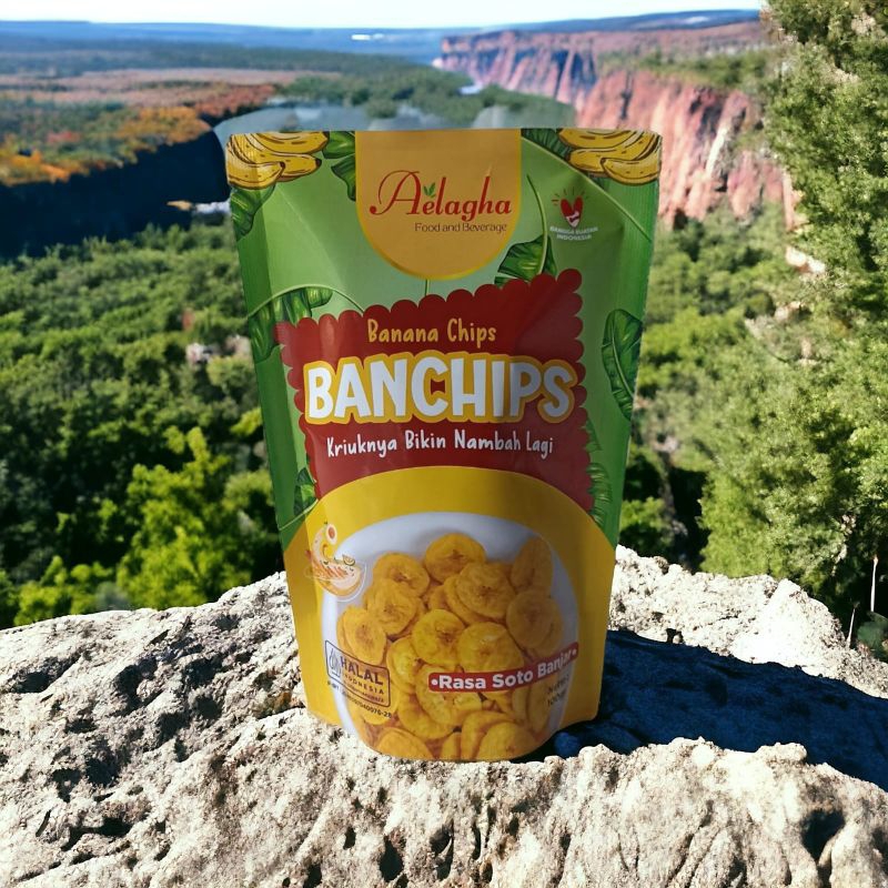 

Banchips (Banana Chips) / Keripik Pisang Rasa Soto Banjar