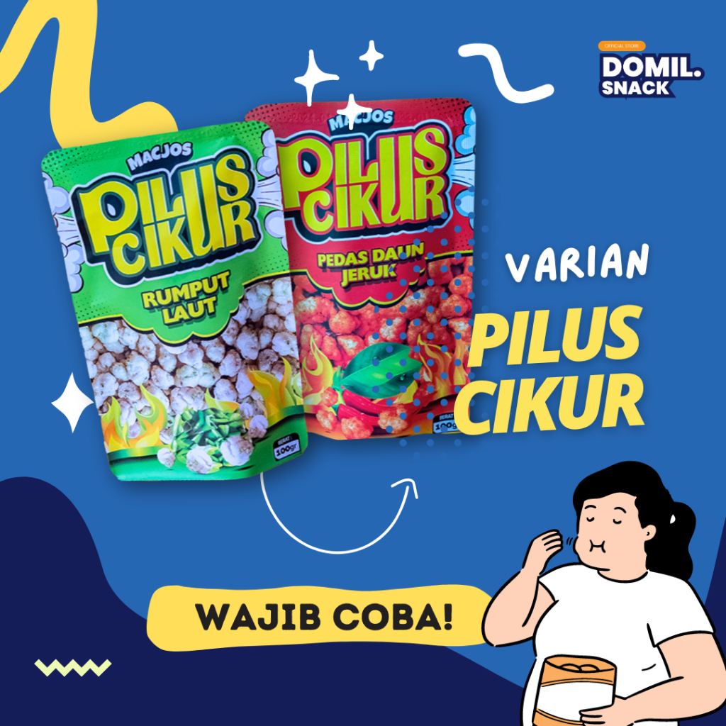 

DOMIL - PILUS CIKUR PEDAS DAUN JERUK 100G