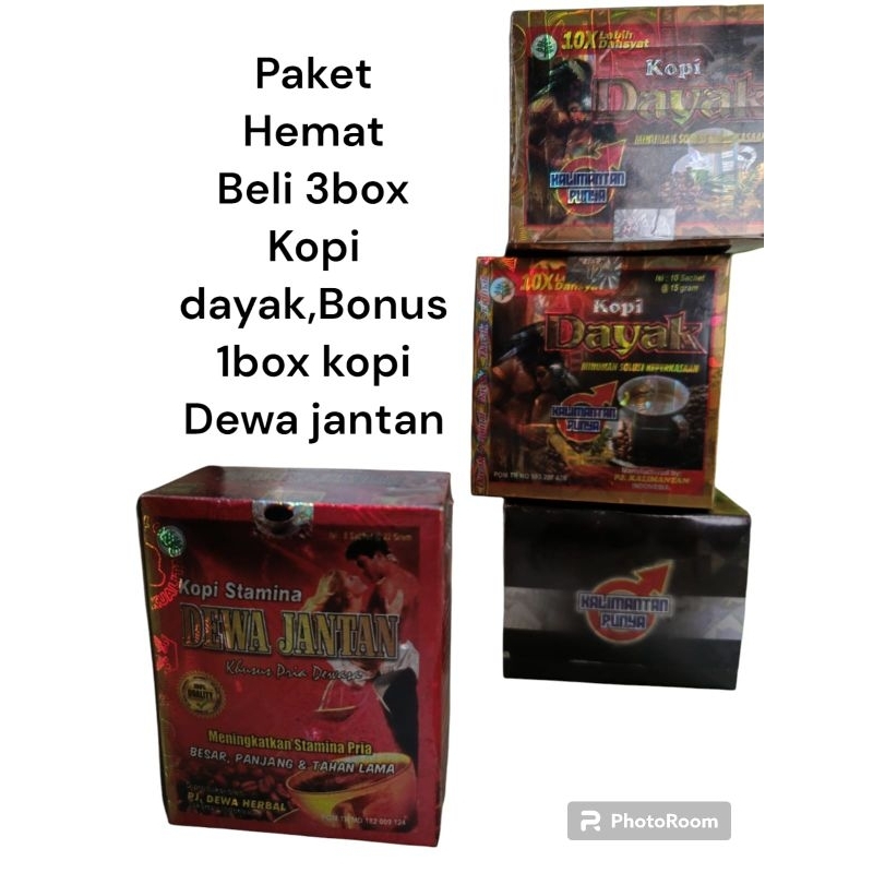 

Kopi Dayak Original 100% Paket Hemat