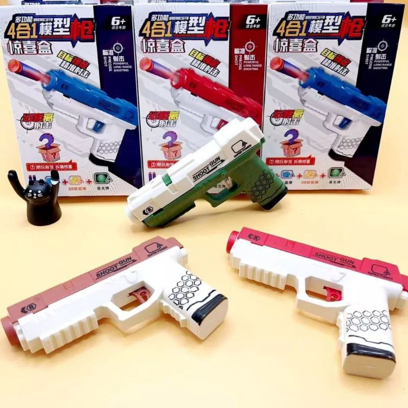 Mainan Anak Tembak-Tembakan Pistol Peluru Busa/Water gel