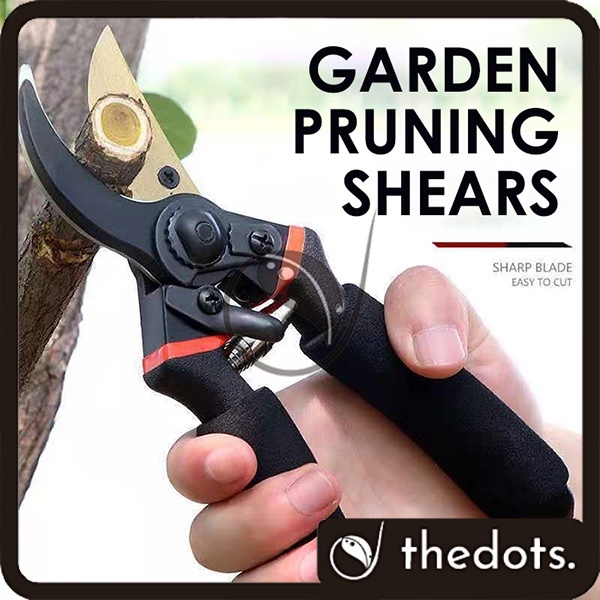 SK5 Gunting Pemangkas Pisau Emas Gunting Berkebun Alat Berkebun Gunting Taman Pemotong Pohon Tanaman