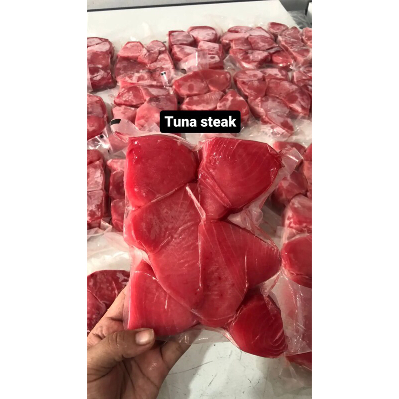 

tuna steak frozen