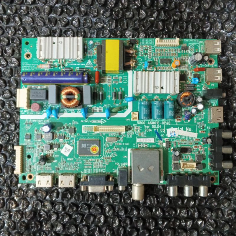 MB mainboard modul mesin tv led coocaa 32E36