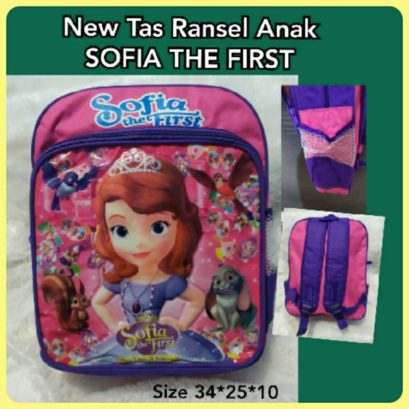 New Tas Ransel Anak SOFIA THE FIRST