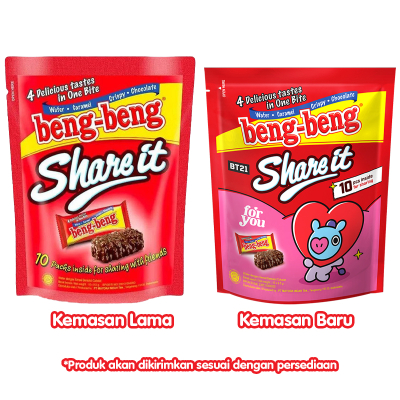 

Beng-Beng Share It Wafer Rice Crispy Chocolate 10 x 9 5 g