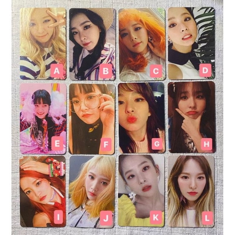 (Ready) Red Velvet album photocard pc seulgi wendy joy yeri irene official