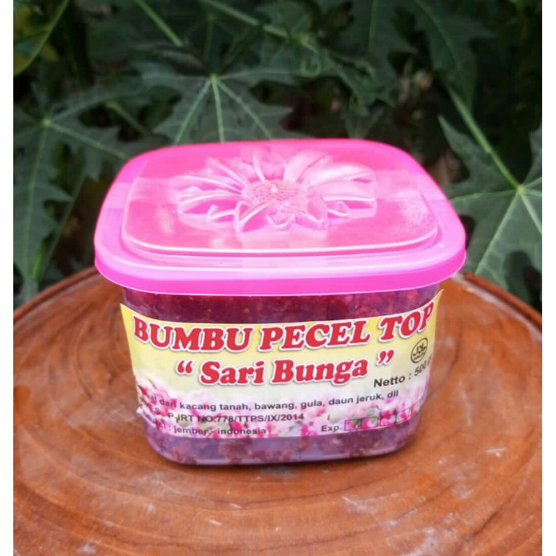 SAMBEL PECEL, Bumbu pecel sangrai, Sambel pecel Khas Jember, Bumbu Pecel Premium