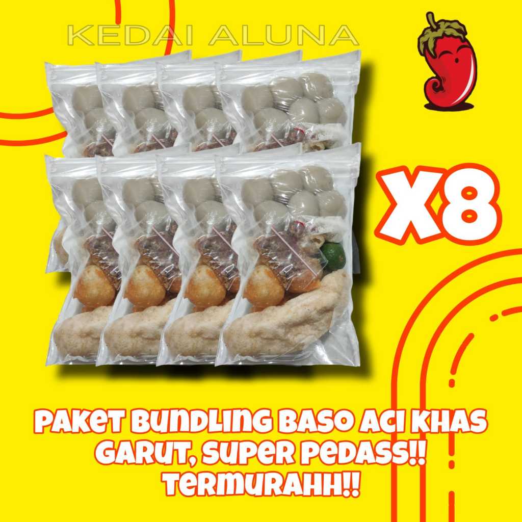 

BASO ACI ISI 8 PCS TERMURAH SUPER PEDAS