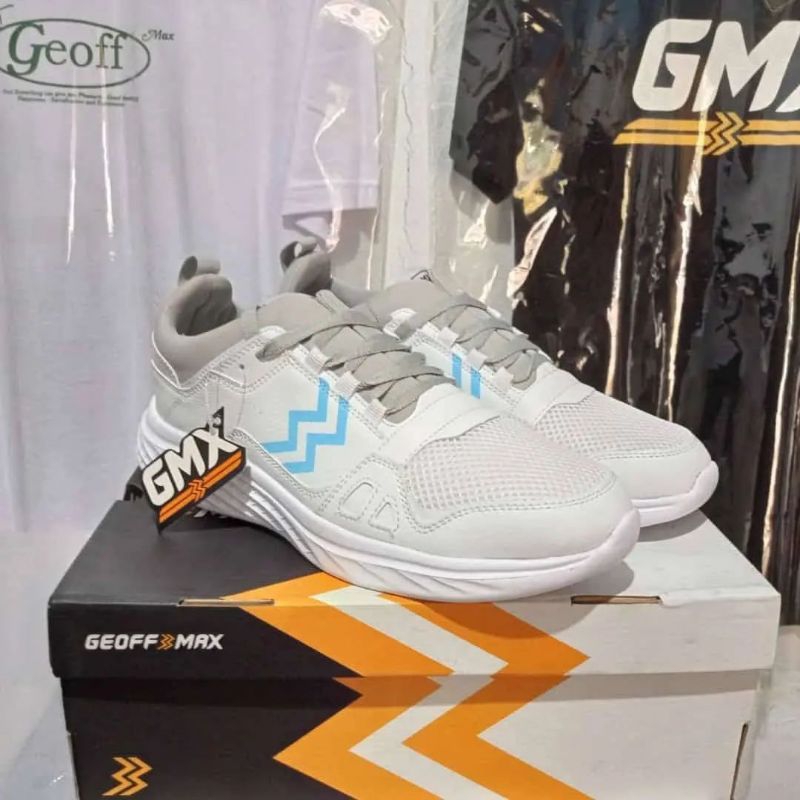 Athletica - AT 555 White Blue | Sepatu Running | Sepatu Pria | Sepatu Wanita