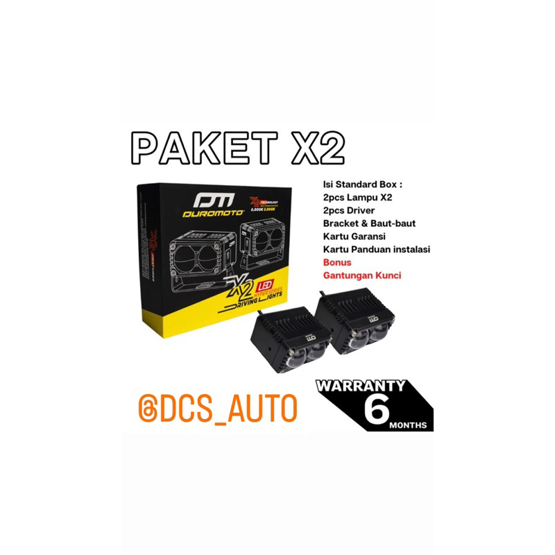 Lampu tembak Duromoto X2