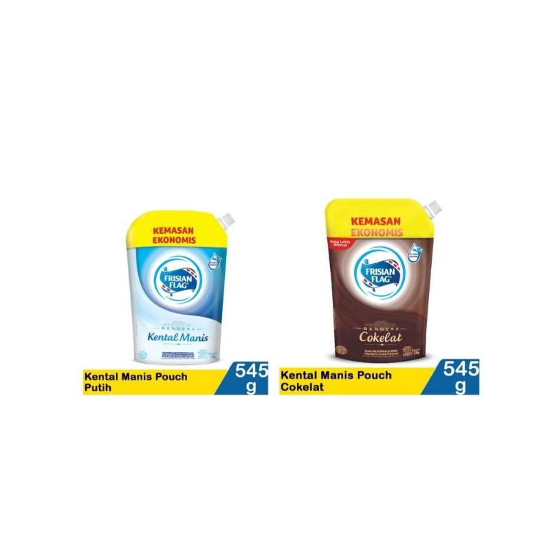 

Susu Bendera Frisian Flag Kental Manis Kemasan Fouch 545g