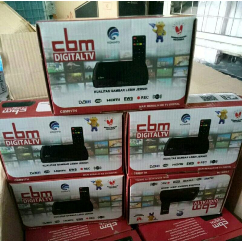 STB Set Top Box TV Digital CBM