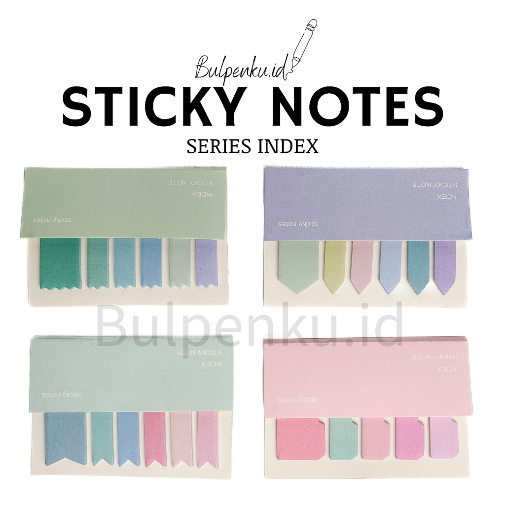 

120 Sticky note/ sticky tabs / pembatas buku/ mini memo/ Lembar sticky notes/ label sticker/ memo catatan tempel/ index sticker