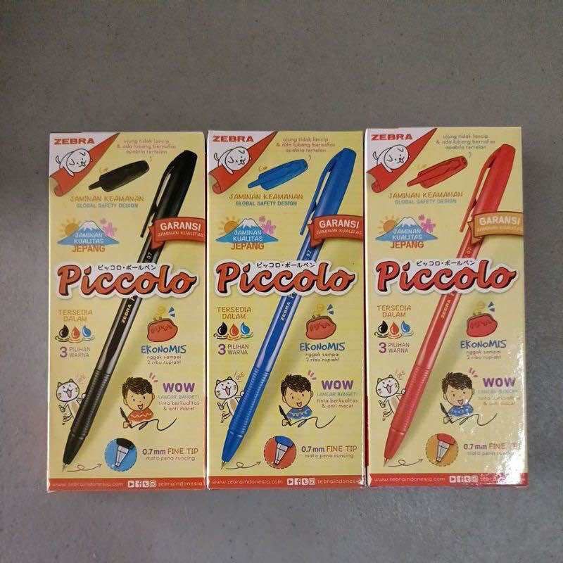 

pulpen piccolo zebra