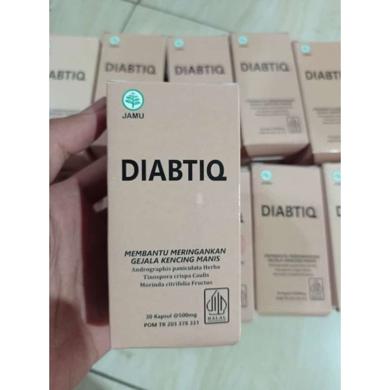 Obat Kencing Manis DIABTIQ ASLI herbal Alami 100% Ampuh Sembuh