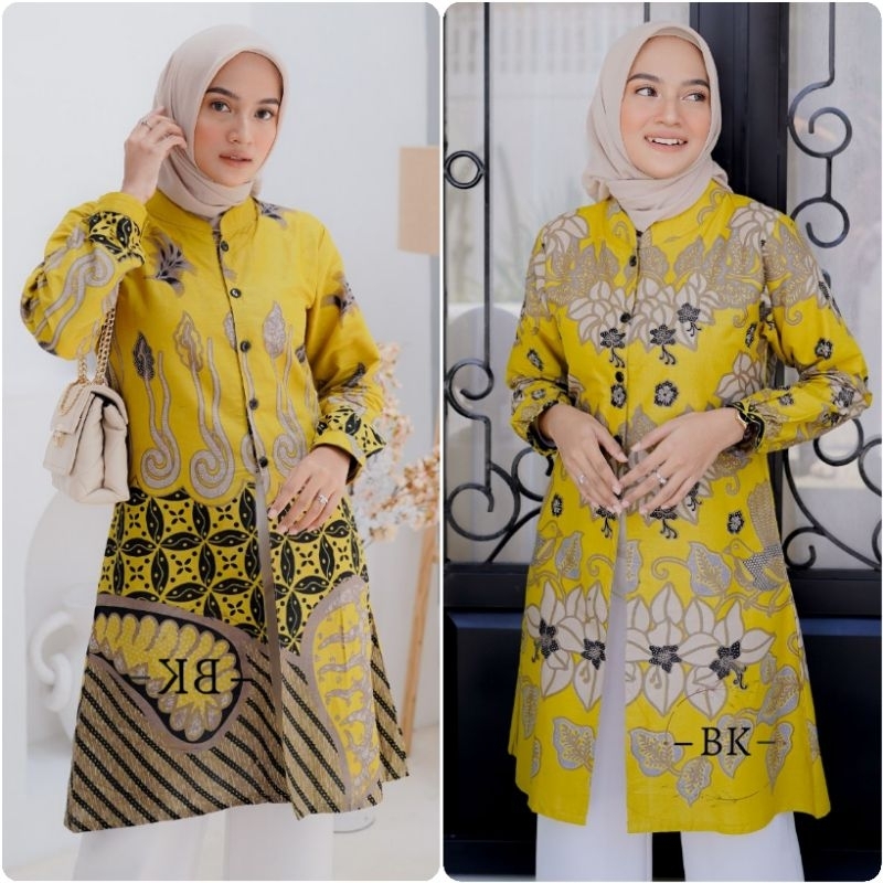 Tunik couple | Tunik batik modern | Tunik batik kantor | Tunik batik jumbo | Tunik seragam | Batik t