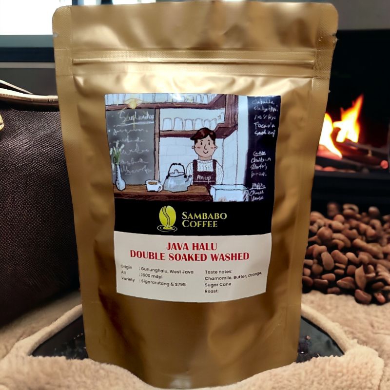 

Kopi Arabica Java Halu Double Soaked Washed 500gr