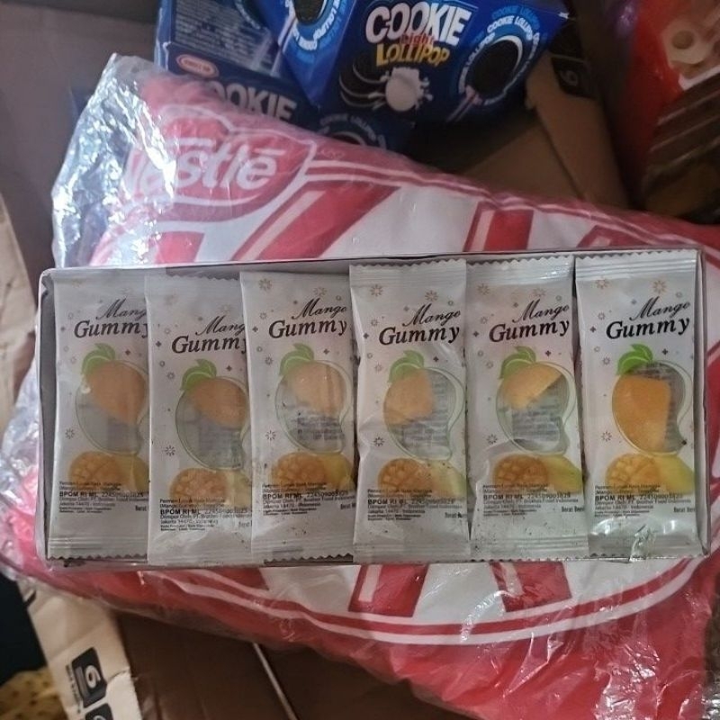 

gummy mango isi 60 pcs