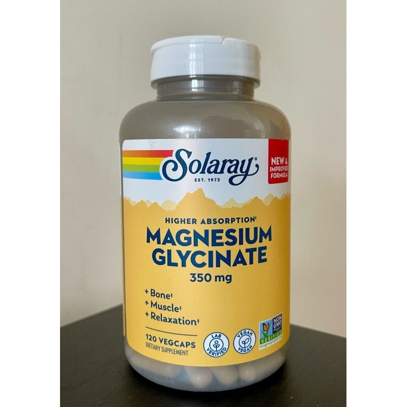 Magnesium Glycinate Solaray Magnesium Glycinate 350 mg