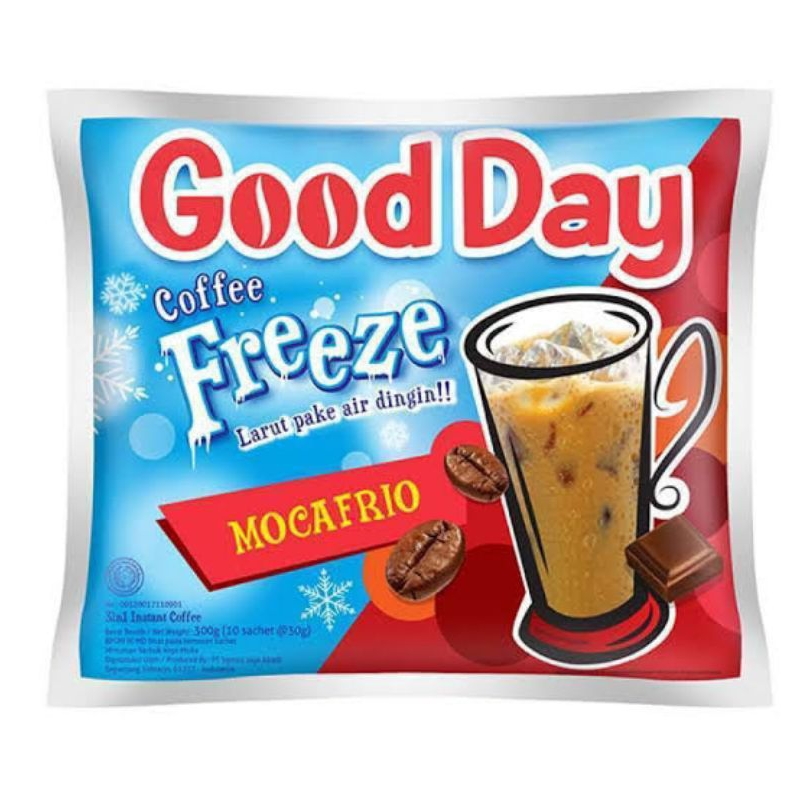 

Good Day Freeze Mocafrio isi 10 sachet/@30gr