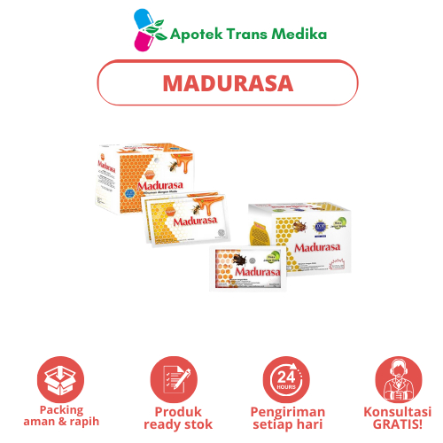 

Madurasa sachet merupakan madu yang dapat membantu memelihara daya tahan tubuh